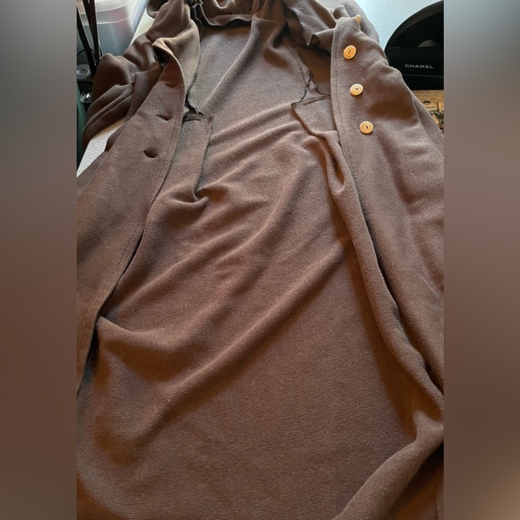 Brown & Cream Lace Witchy Victorian/ Prairie Style Handmade Jacket - Picture 7 of 10